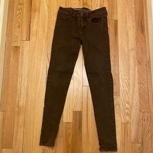 American Eagle Jeans, Super Stretch Jeggings, Women’s US size 0